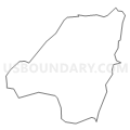 Census Tract 5, Allegany County, Maryland (Light Gray Border)