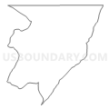 Census Tract 2, Garrett County, Maryland (Light Gray Border)
