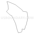 Census Tract 102, Wicomico County, Maryland (Light Gray Border)