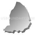 Census Tract 103, Wicomico County, Maryland (Gray Gradient Fill with Shadow)
