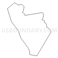 Census Tract 7015.09, Montgomery County, Maryland (Light Gray Border)