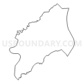 Census Tract 8602, Calvert County, Maryland (Light Gray Border)
