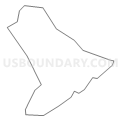 Census Tract 4177.01, Norfolk County, Massachusetts (Light Gray Border)