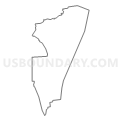 Census Tract 143, Barnstable County, Massachusetts (Light Gray Border)