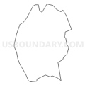Census Tract 5251.04, Plymouth County, Massachusetts (Light Gray Border)