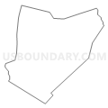 Census Tract 5261, Plymouth County, Massachusetts (Light Gray Border)