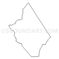 Census Tract 5442, Plymouth County, Massachusetts (Light Gray Border)