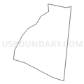 Census Tract 4225.01, Norfolk County, Massachusetts (Light Gray Border)