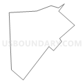Census Tract 1105.02, Suffolk County, Massachusetts (Light Gray Border)