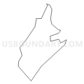 Census Tract 9810, Suffolk County, Massachusetts (Light Gray Border)