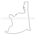 Census Tract 2671.01, Essex County, Massachusetts (Light Gray Border)