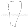 Census Tract 7411.01, Worcester County, Massachusetts (Light Gray Border)