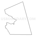 Census Tract 7541, Worcester County, Massachusetts (Light Gray Border)
