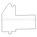 Census Tract 2, Tuscola County, Michigan (Light Gray Border)