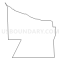 Census Tract 33, Calhoun County, Michigan (Light Gray Border)