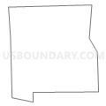 Census Tract 5858, Wayne County, Michigan (Light Gray Border)