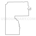 Census Tract 7, Iosco County, Michigan (Light Gray Border)