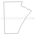 Census Tract 8327, Monroe County, Michigan (Light Gray Border)