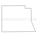 Census Tract 105.02, Genesee County, Michigan (Light Gray Border)