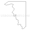 Census Tract 19, Berrien County, Michigan (Light Gray Border)