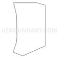 Census Tract 38.01, Ingham County, Michigan (Light Gray Border)