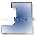 Census Tract 67.02, Kalamazoo County, Michigan (Radial Fill with Shadow)