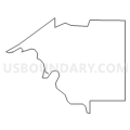Census Tract 49.01, Ingham County, Michigan (Light Gray Border)
