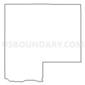 Census Tract 9702.01, Oscoda County, Michigan (Light Gray Border)