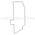 Census Tract 4156, Washtenaw County, Michigan (Light Gray Border)