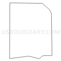 Census Tract 410.01, Ramsey County, Minnesota (Light Gray Border)
