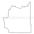 Census Tract 4806, Itasca County, Minnesota (Light Gray Border)
