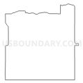Census Tract 9516, Crow Wing County, Minnesota (Light Gray Border)