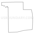 Census Tract 411.05, Ramsey County, Minnesota (Light Gray Border)