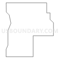 Census Tract 317.02, Ramsey County, Minnesota (Light Gray Border)