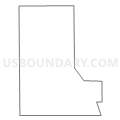 Census Tract 407.07, Ramsey County, Minnesota (Light Gray Border)