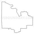 Census Tract 155, St. Louis County, Minnesota (Light Gray Border)