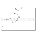 Census Tract 704, Rice County, Minnesota (Light Gray Border)