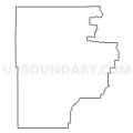 Census Tract 706, Carlton County, Minnesota (Light Gray Border)
