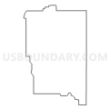 Census Tract 9503, Le Sueur County, Minnesota (Light Gray Border)