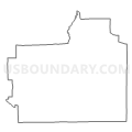 Census Tract 9400.02, Beltrami County, Minnesota (Light Gray Border)