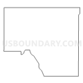 Census Tract 4602, Faribault County, Minnesota (Light Gray Border)