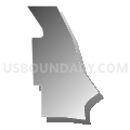 Census Tract 602.02, Dakota County, Minnesota (Gray Gradient Fill with Shadow)