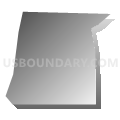 Census Tract 608.14, Dakota County, Minnesota (Gray Gradient Fill with Shadow)