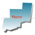 Census Tract 605.03, Dakota County, Minnesota (Blue Gradient Fill with Shadow)