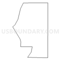 Census Tract 606.03, Dakota County, Minnesota (Light Gray Border)