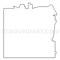 Census Tract 1803, Freeborn County, Minnesota (Light Gray Border)