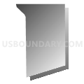 Census Tract 608.19, Dakota County, Minnesota (Gray Gradient Fill with Shadow)