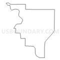Census Tract 502.19, Anoka County, Minnesota (Light Gray Border)