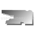 Census Tract 610.03, Dakota County, Minnesota (Gray Gradient Fill with Shadow)