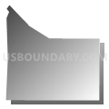Census Tract 608.11, Dakota County, Minnesota (Gray Gradient Fill with Shadow)